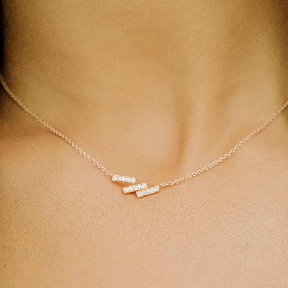 Gold&roses COLLAR SKYLINE