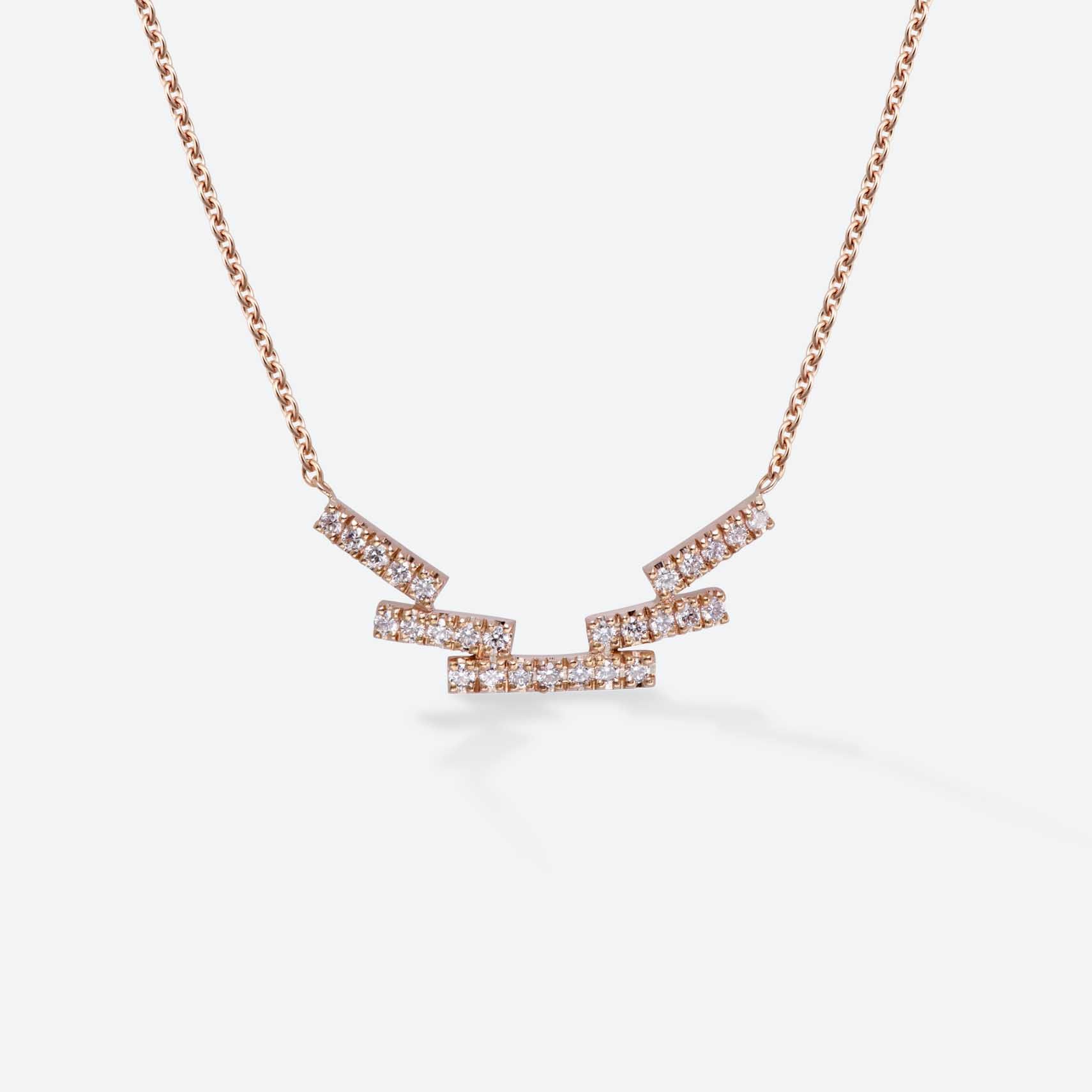 Gold&roses COLLAR SKYLINE WINGS