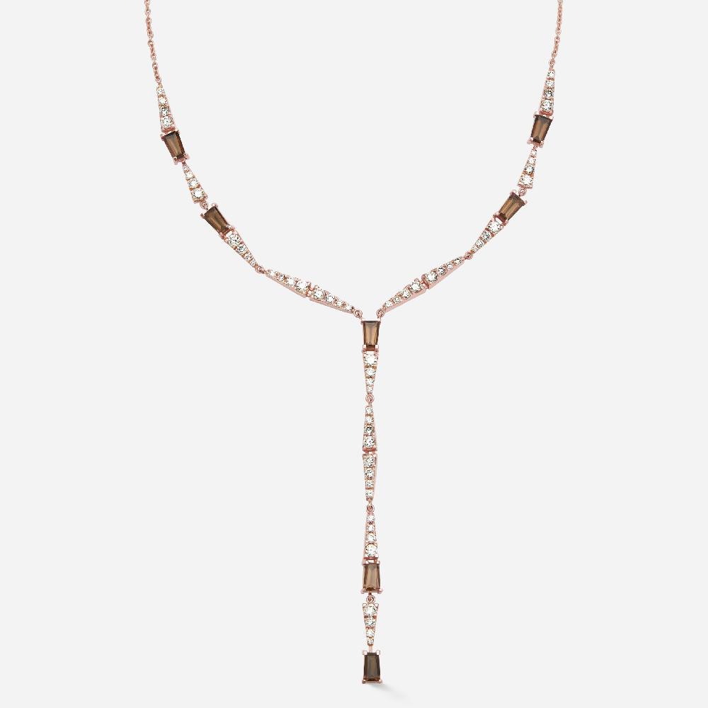 Gold&roses Collar Smoky Club Largo