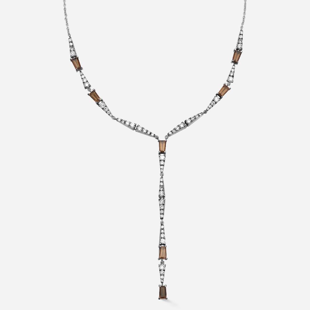 Gold&roses Collar Smoky Club Largo