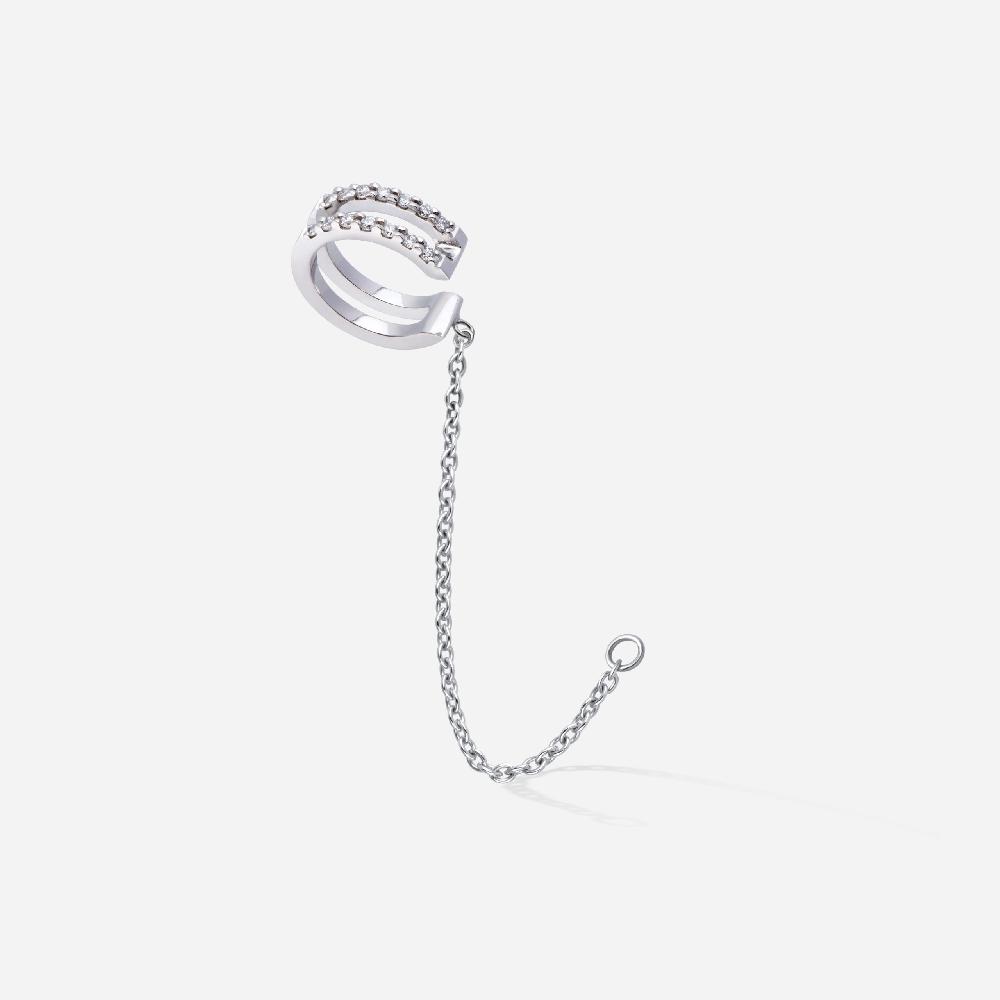 Gold&roses Ear Cuff doble banda