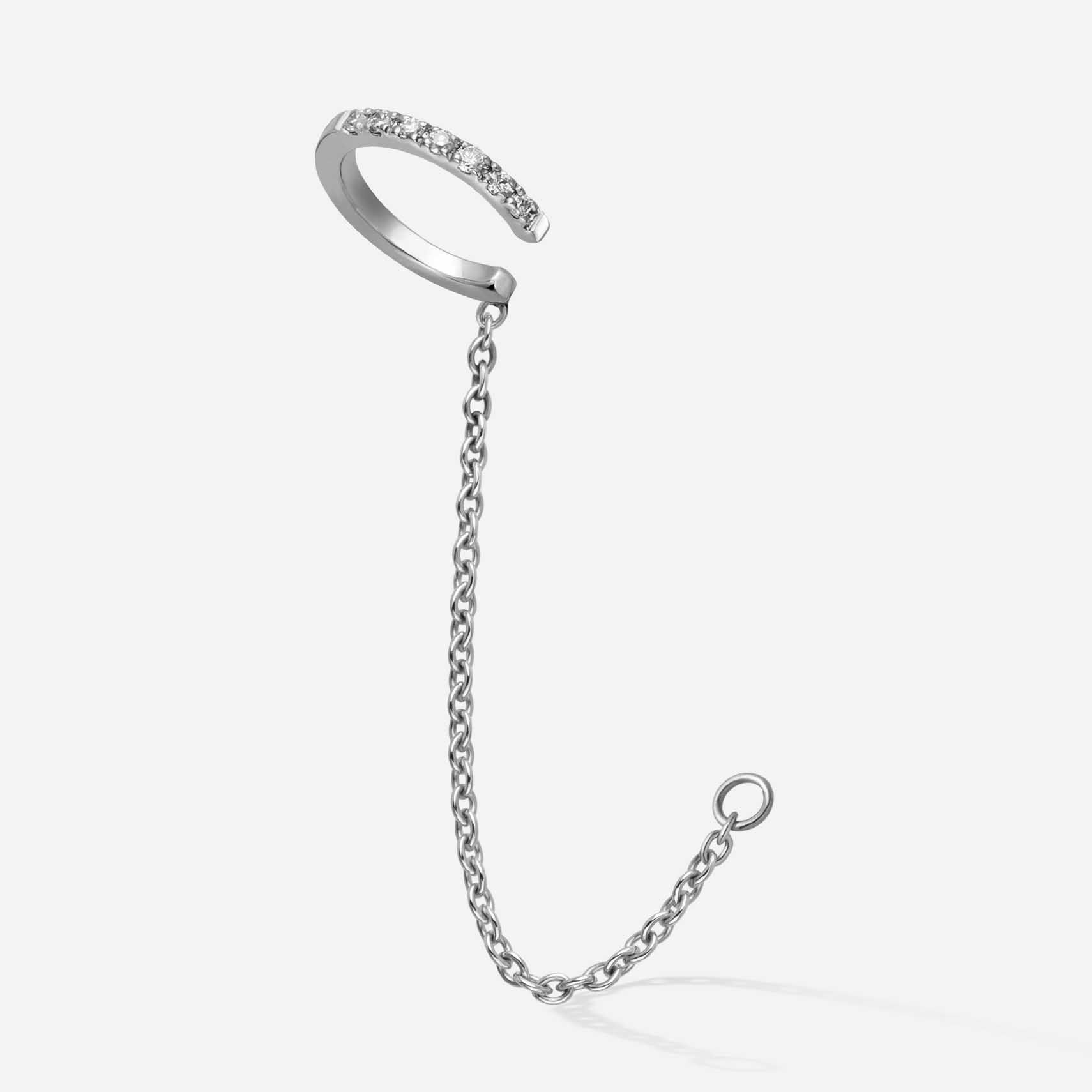 Gold&roses Ear Cuff Lobe Spin