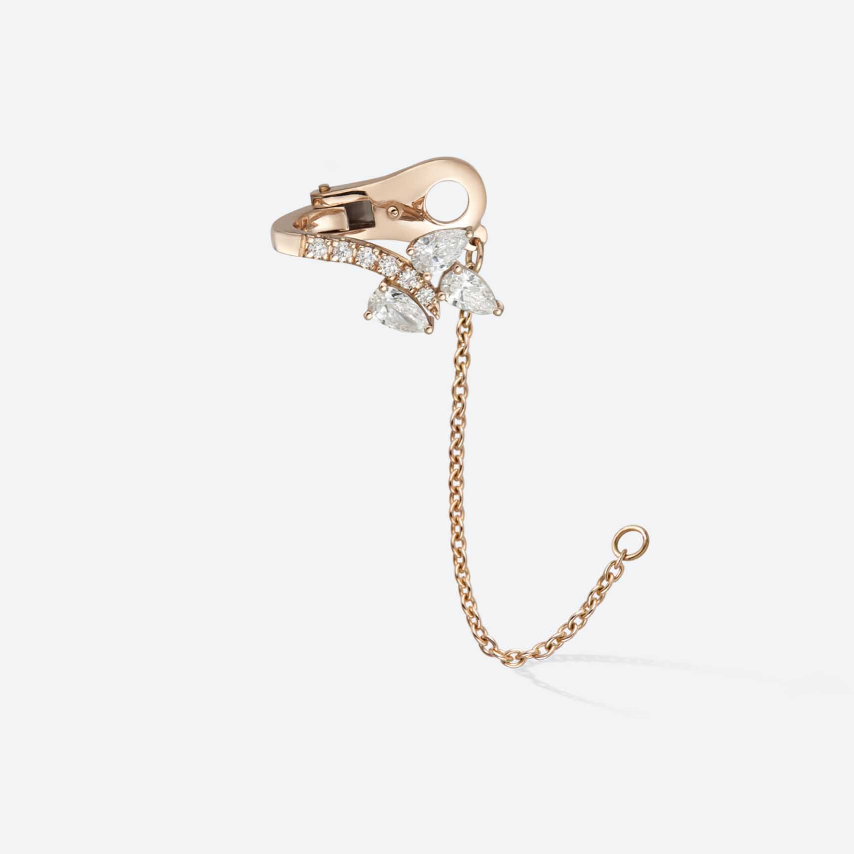 Gold&roses Ear Cuff Saudade