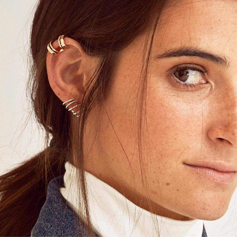 Gold&roses PENDIENTE CRAWLER SHEWEL