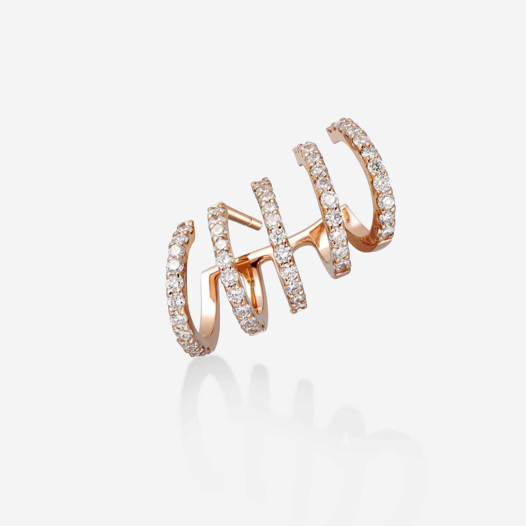 Gold&roses PENDIENTE CRAWLER SHEWEL 5 L