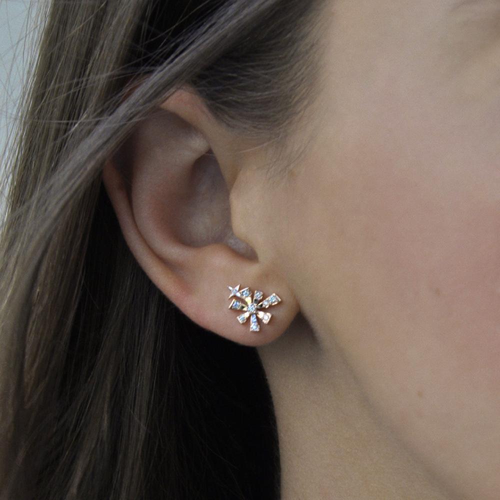 Gold&roses Pendiente Luzia 1 Star