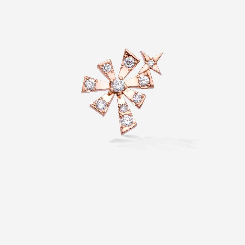 Gold&roses Pendiente Luzia 1 Star