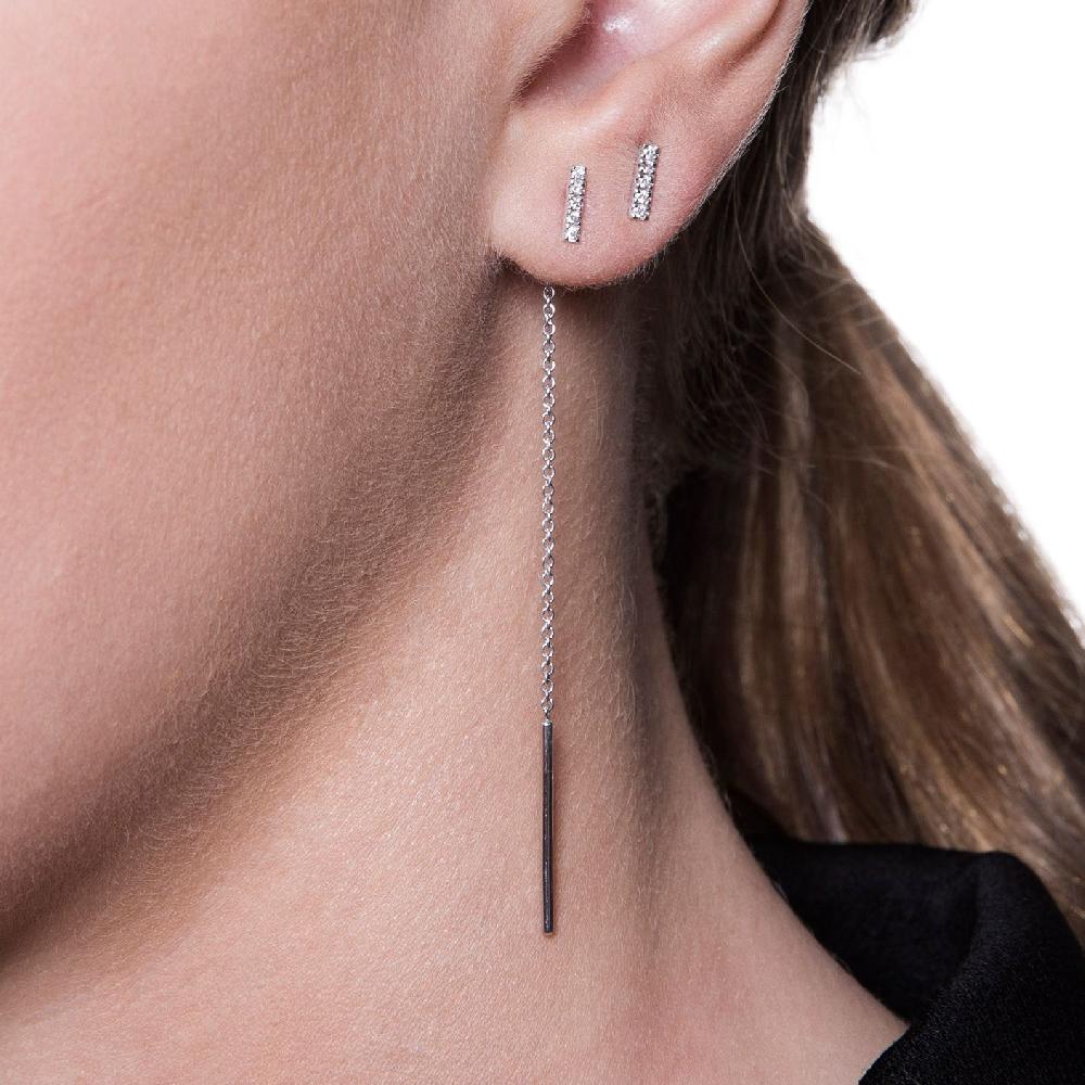 Gold&roses PENDIENTES BALANCE LINE