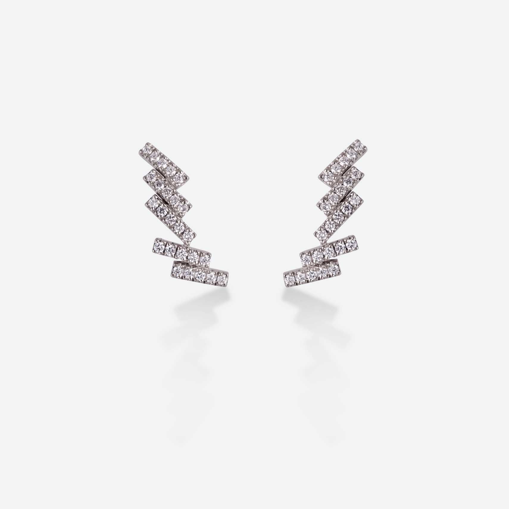 Gold&roses PENDIENTES CRAWLER SKYLINE