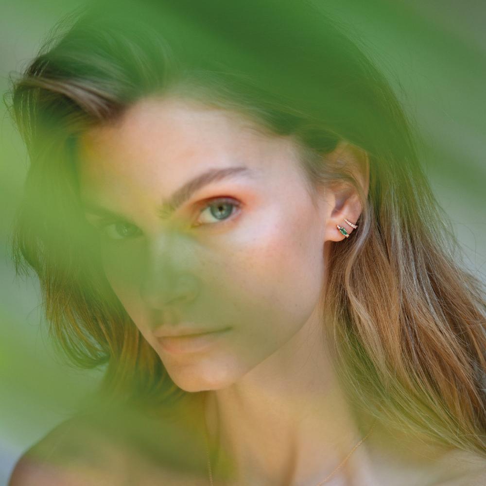 Gold&roses PENDIENTES JARDÍN DE AIRE