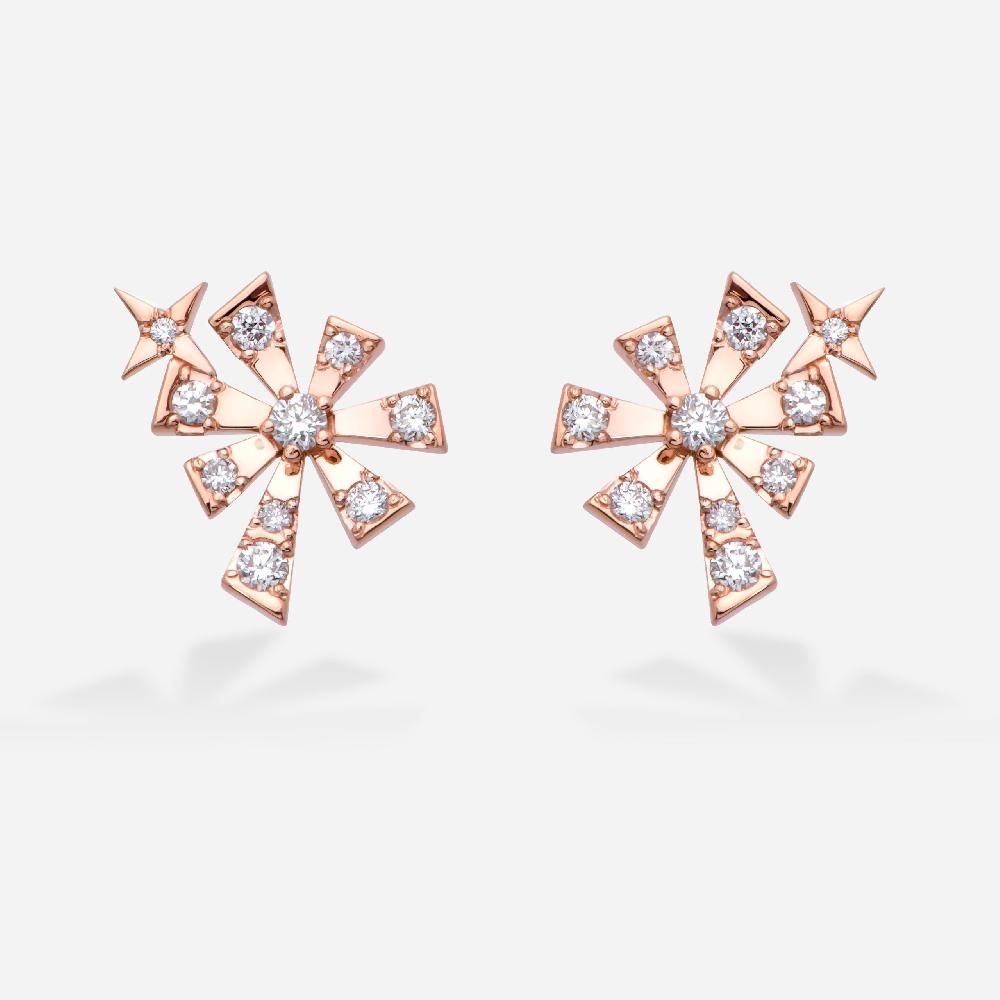 Gold&roses Pendientes Luzia 1 Star