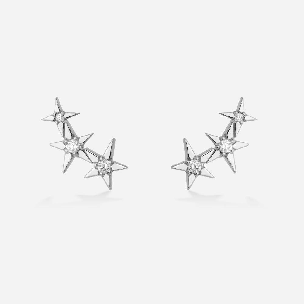 Gold&roses Pendientes Luzia Constellation