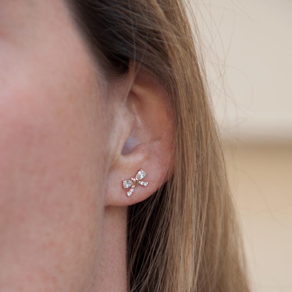 Gold&roses Pendientes Ruban Lady B