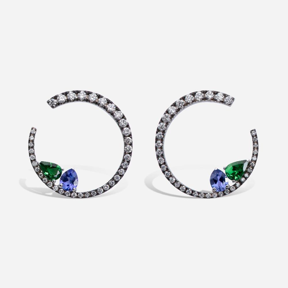 Gold&roses Pendientes Sasa L Color