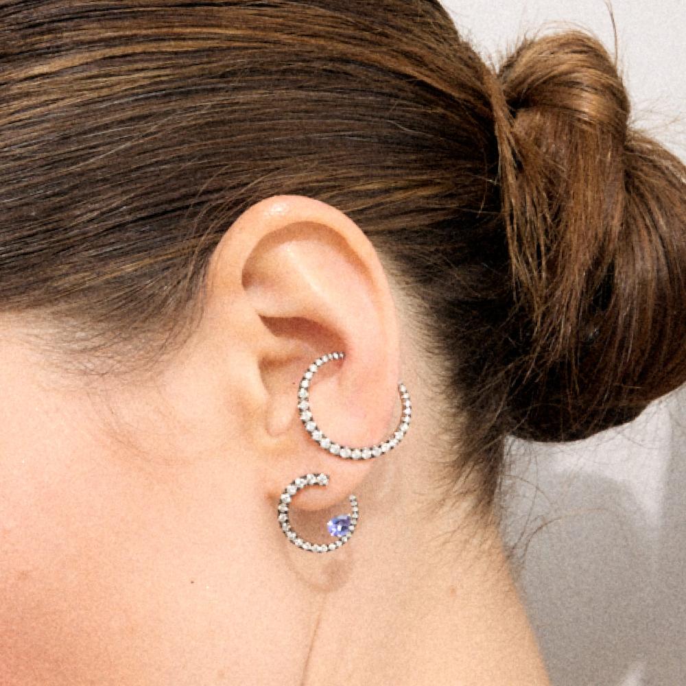 Gold&roses Pendientes Sasa M Tanzanitas