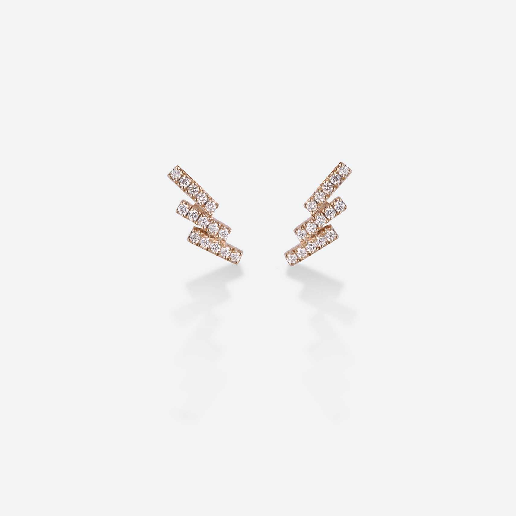 Gold&roses PENDIENTES SKYLINE