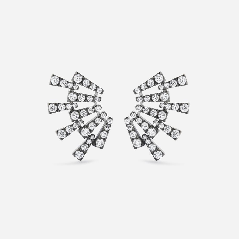 Gold&roses Pendientes Smoky Club L