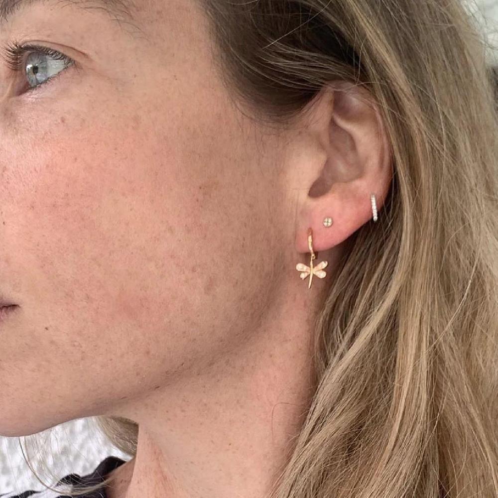 Gold&roses PENDIENTES TOMBO HOOP