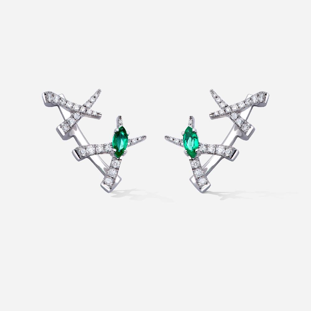 Gold&roses PENDIENTES TREPADORES JARDÍN DE AIRE