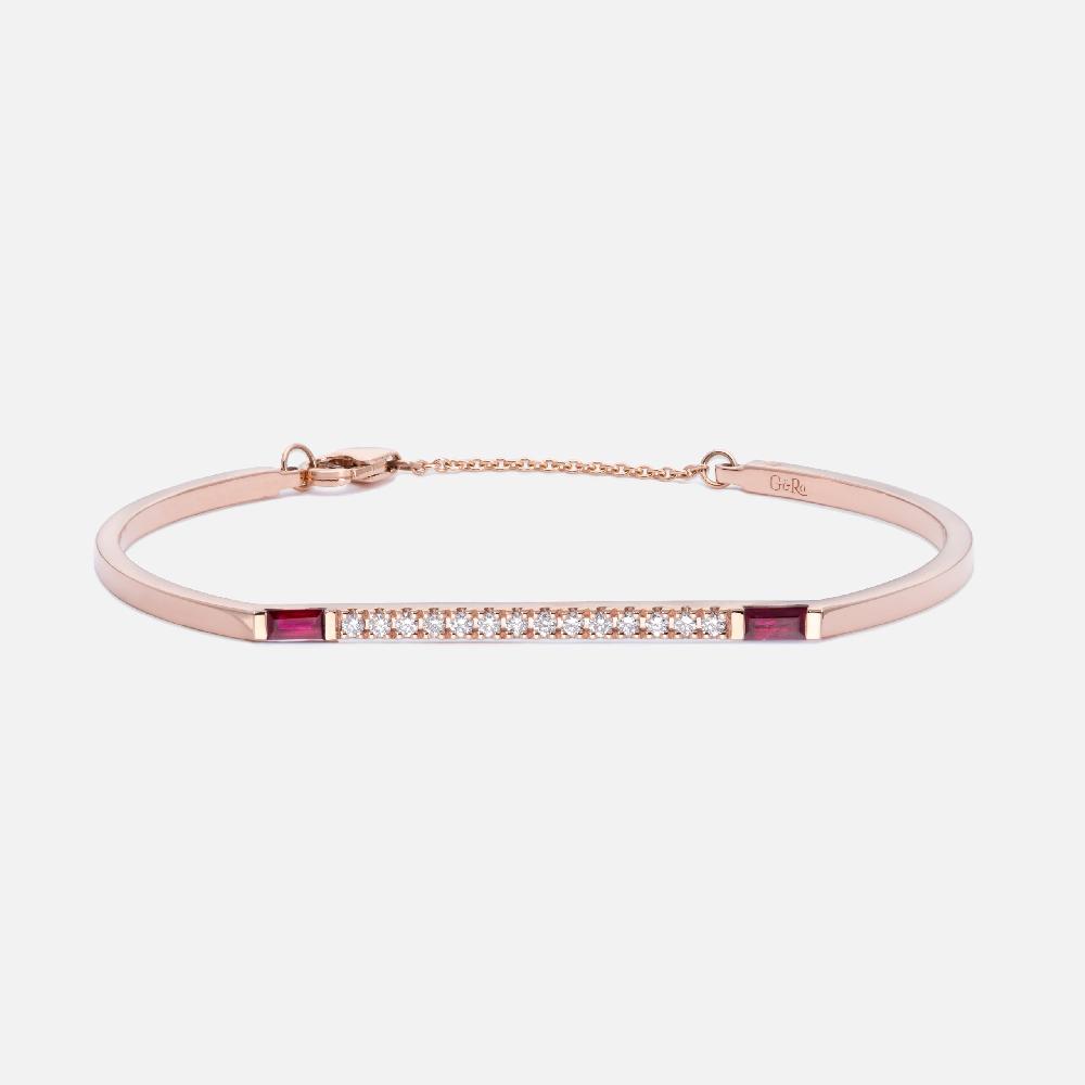 Gold&roses Pulsera Arch I am Red