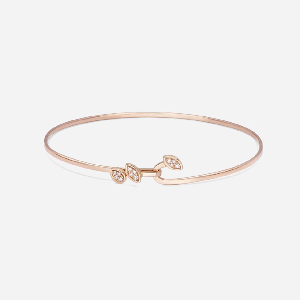 Gold&roses Pulsera rígida Marquise&Co