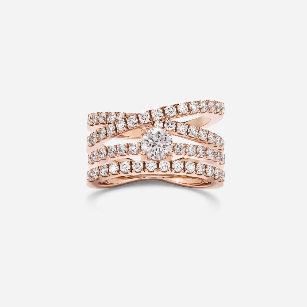 Gold&roses Solitario Privée 4 Garras