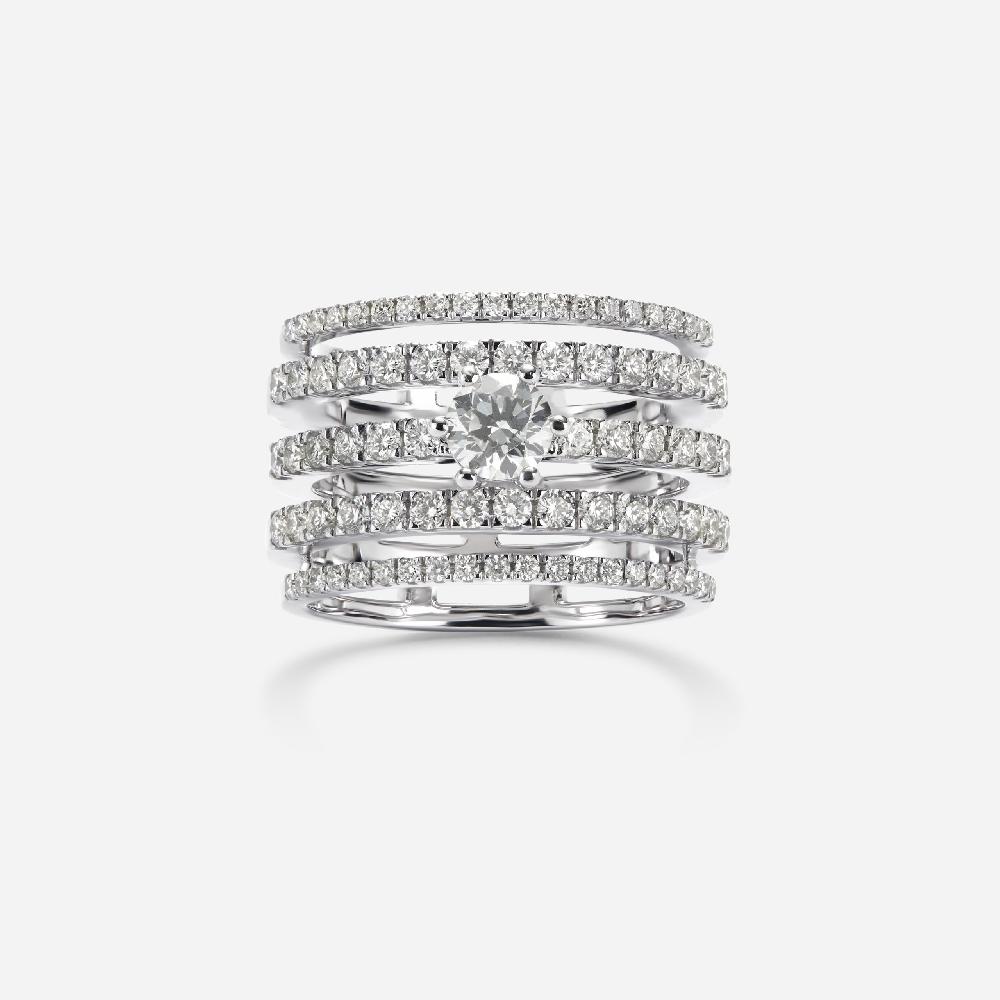 Gold&roses Solitario Privée 6 Garras