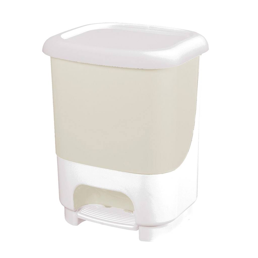 Great plastic Cubo de Pedal Class Cubo Interior Verde Salvia 10L