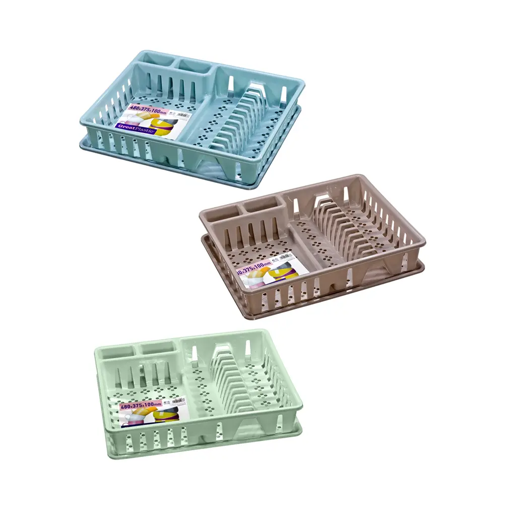 Great plastic Escurreplatos con Bandeja Color “Súper”