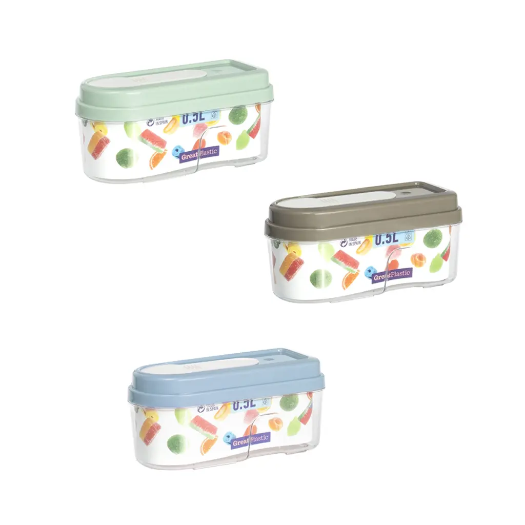 Great plastic Bote Cocina Ovalado PS 0.5L