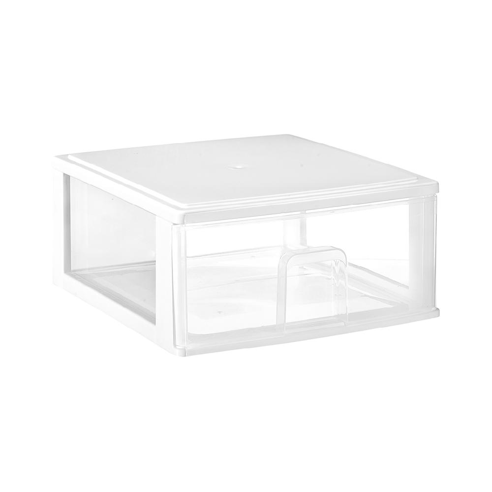 Great plastic Cajón Apilable Blanco (Mod. 1.4)