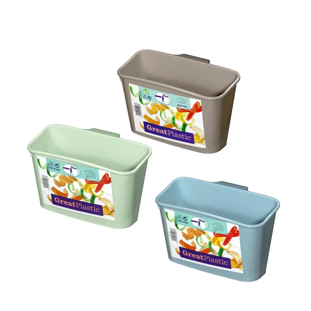 Great plastic Cesto Cocina Recoge Migas Color