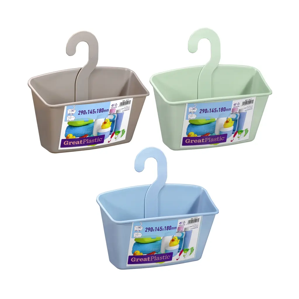 Great plastic Cesto Percha Multifunción Color