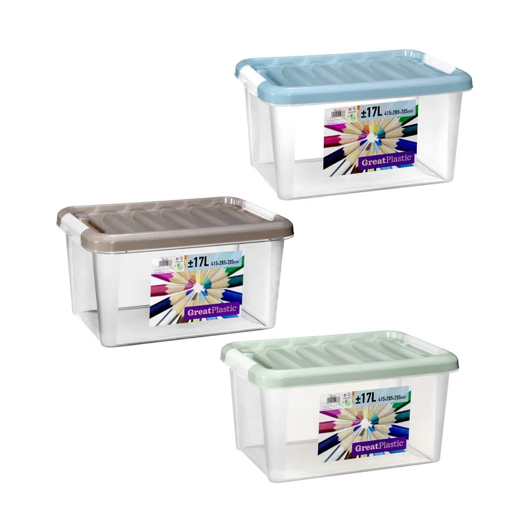 Great plastic Contenedor Color 17L