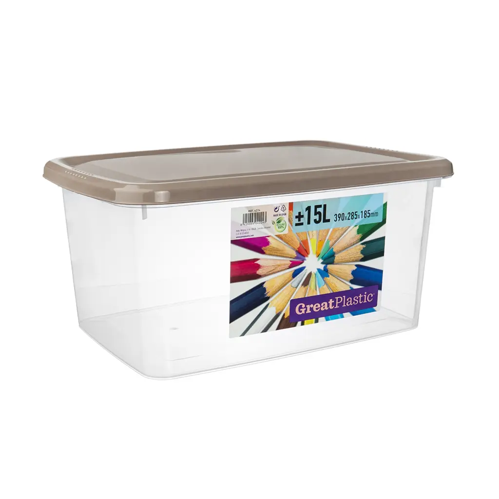 Great plastic Contenedor Urban 15L. Color