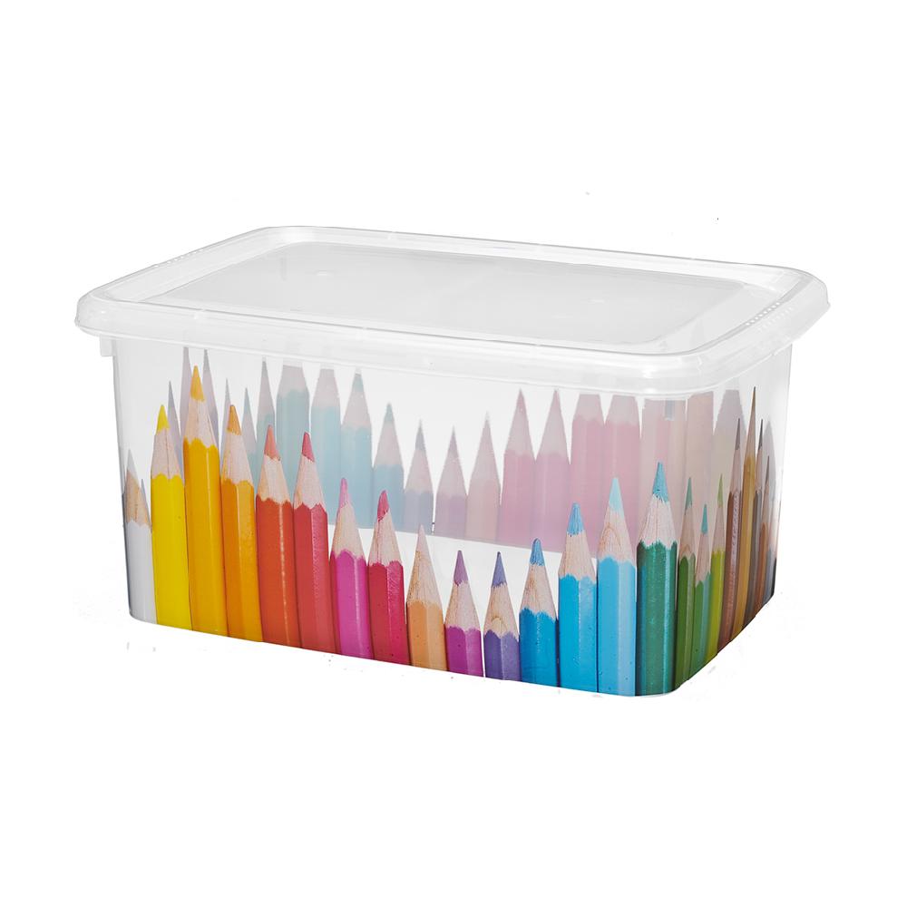 Great plastic Contenedor Urban 26L. IML Lápices