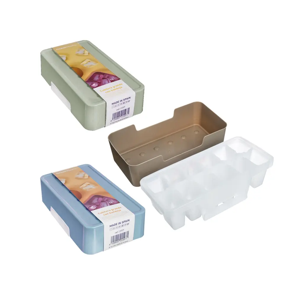 Great plastic Cubitera Grande con Bandeja