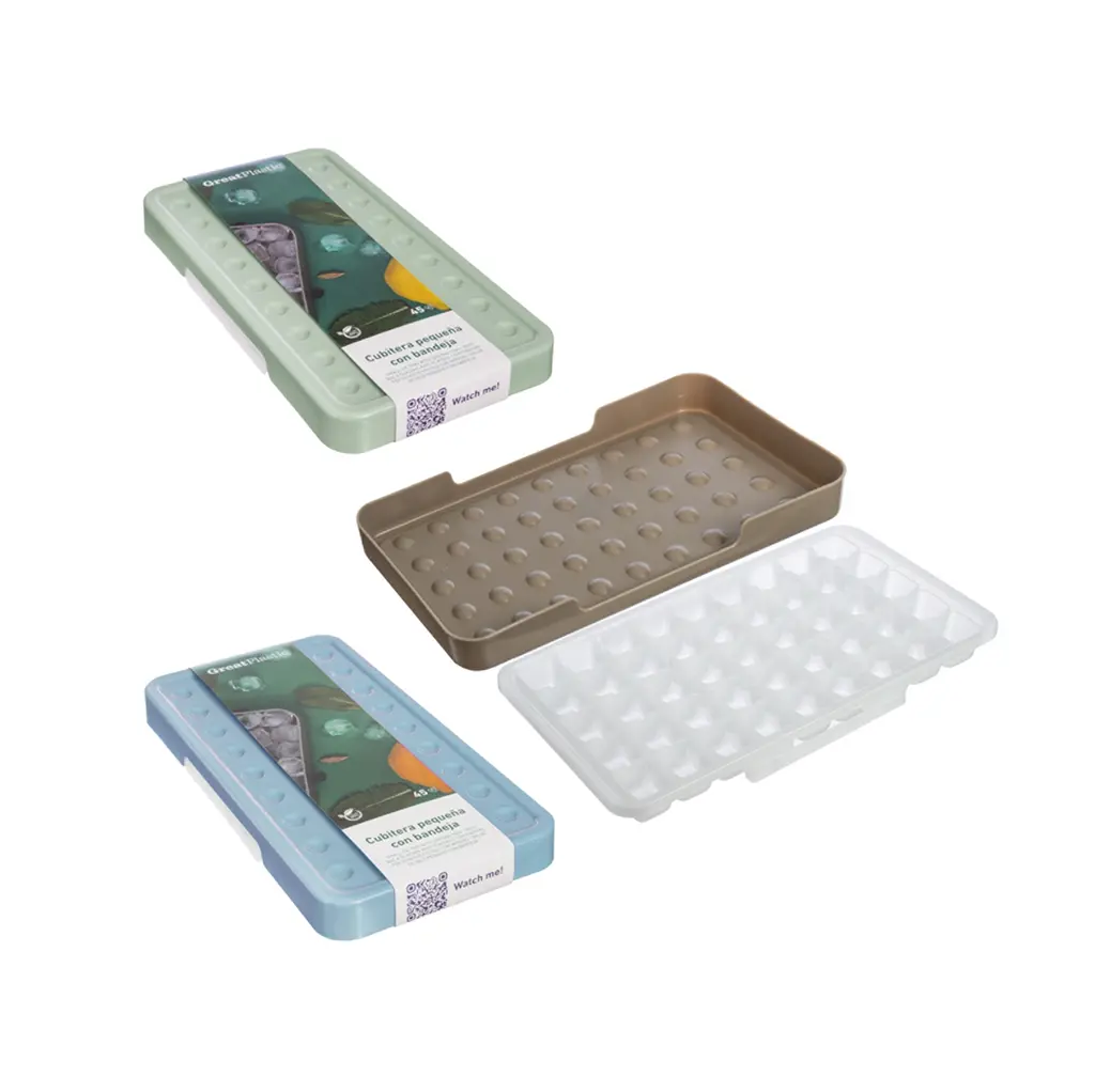 Great plastic Cubitera Pequeña con Bandeja