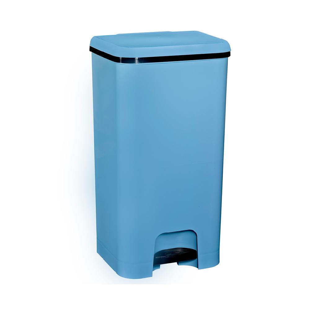 Great plastic Cubo de Pedal Class Azul 37L