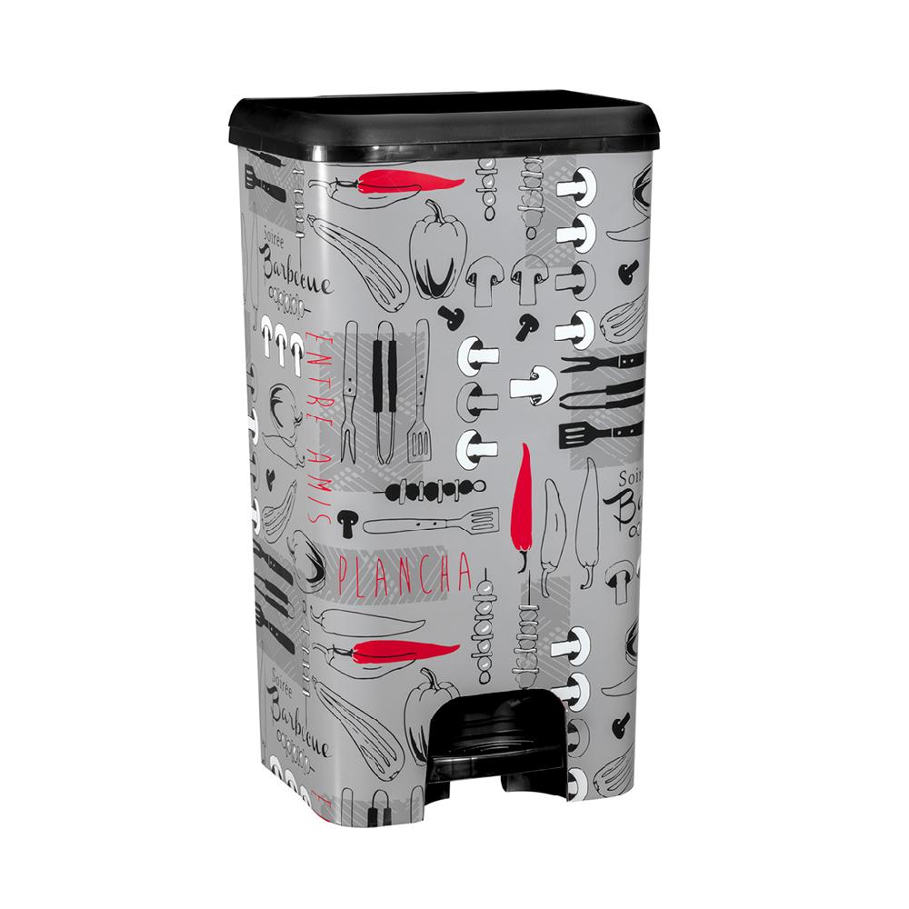 Great plastic Cubo de Pedal Class IML Cocina 37L