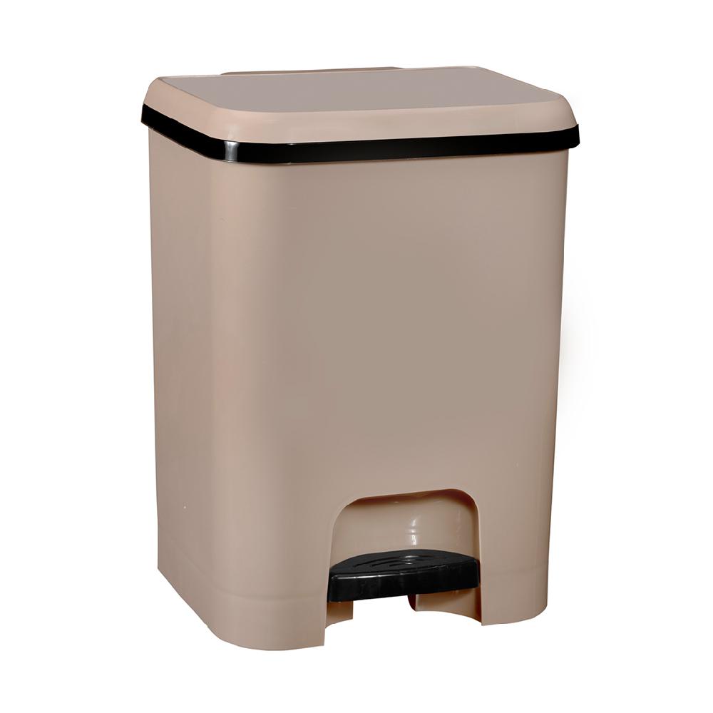 Great plastic Cubo de Pedal Class Marrón 20L