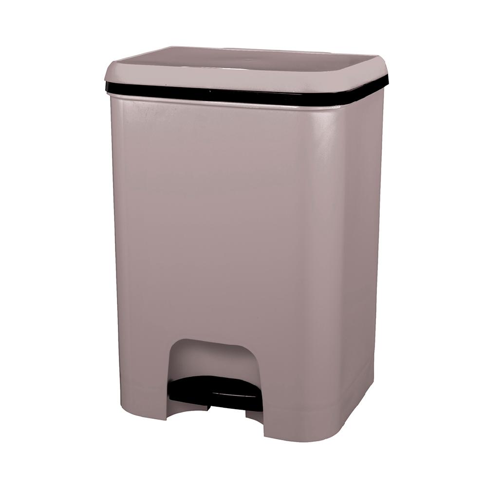 Great plastic Cubo de Pedal Class Marrón 26L