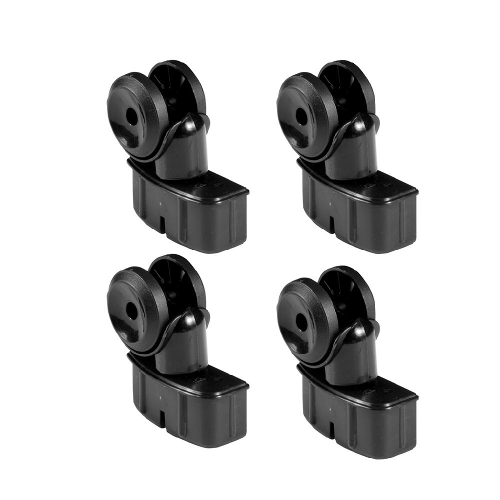 Great plastic Juego 4 Ruedas Negras Cajonera Nova