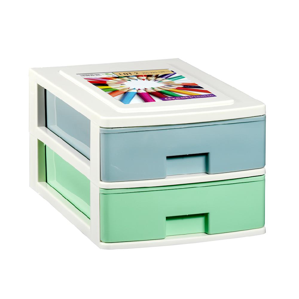 Great plastic L/2 Cajones Stylo Multicolor