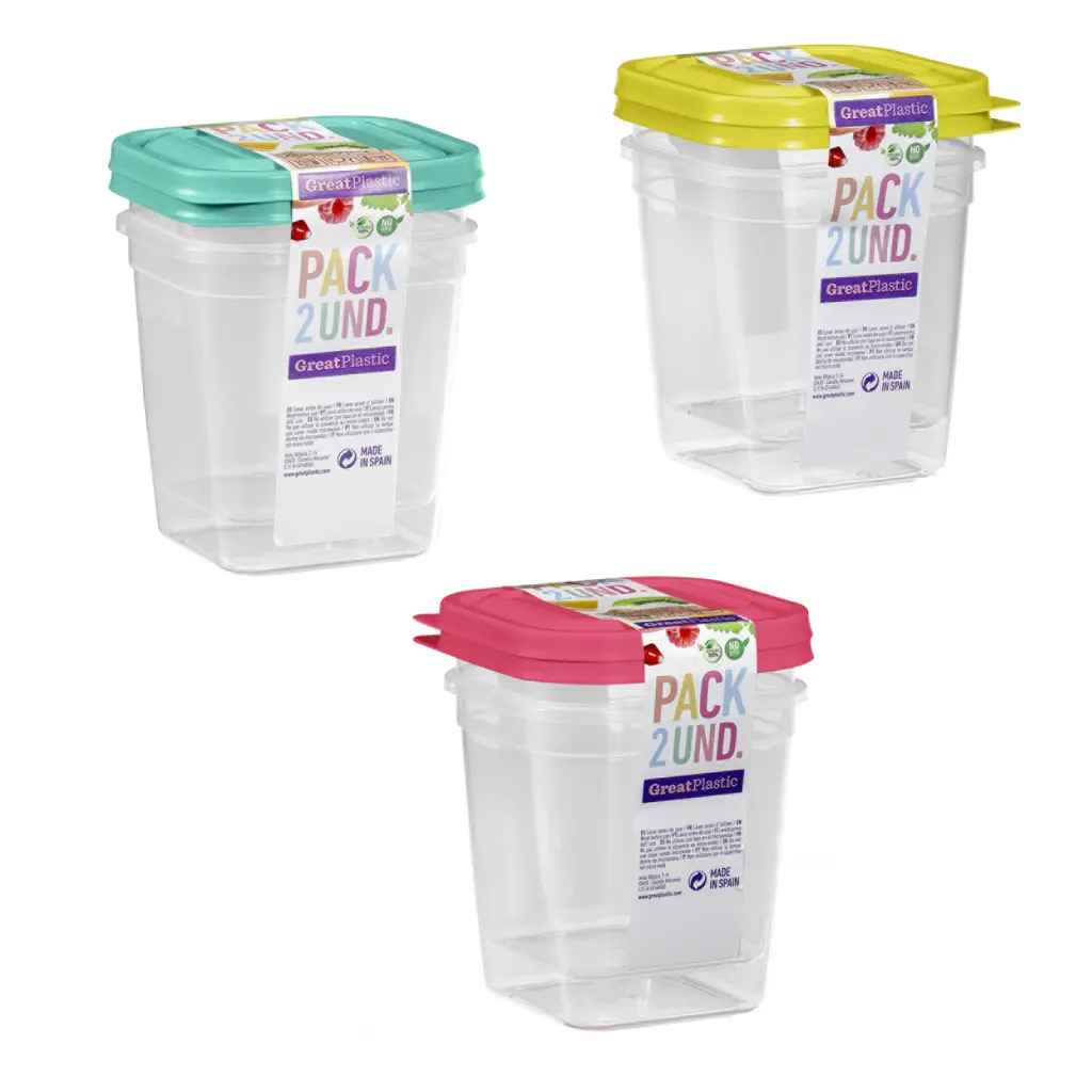 Great plastic L/2 Tápers Cuadrados Aral Micro 0.7L