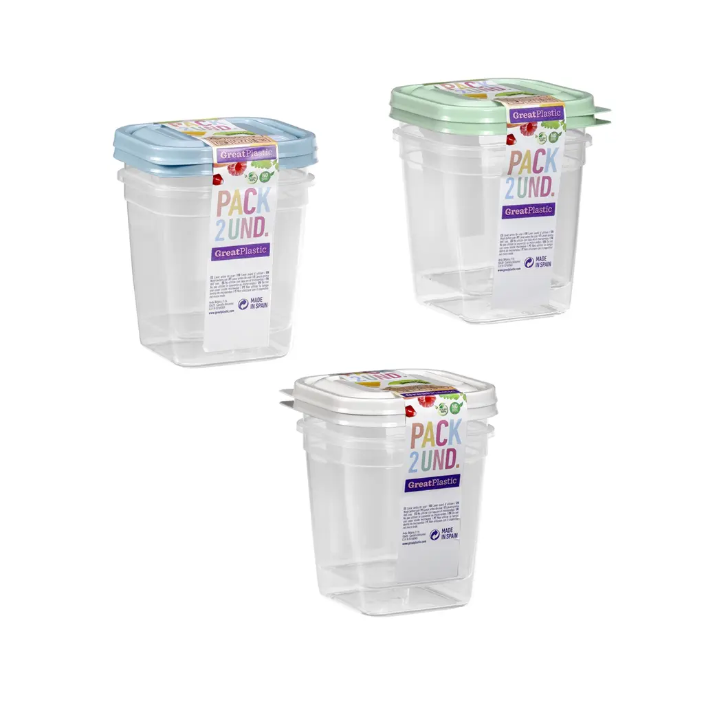 Great plastic L/2 Tápers Cuadrados. Aral Micro 0.7L