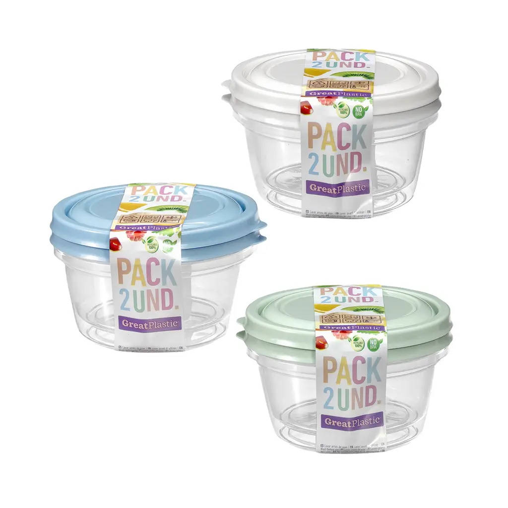 Great plastic L/2 Tápers Redondos Aral Micro 0.35L