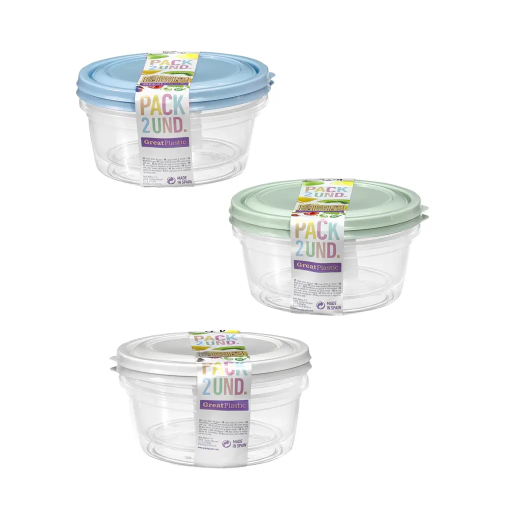 Great plastic L/2 Tápers Redondos Aral Micro 0.7L