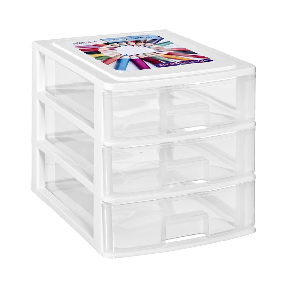 Great plastic L/3 Cajones Stylo Blanco
