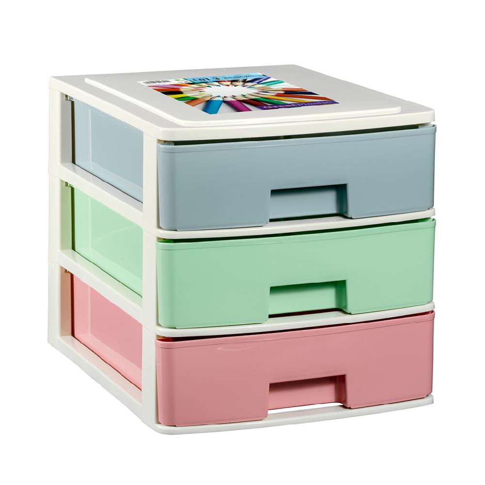 Great plastic L/3 Cajones Stylo Multicolor